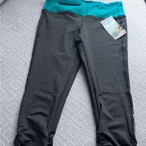 Stonewear Designs Grey & Robin Egg Sprinter Leggings